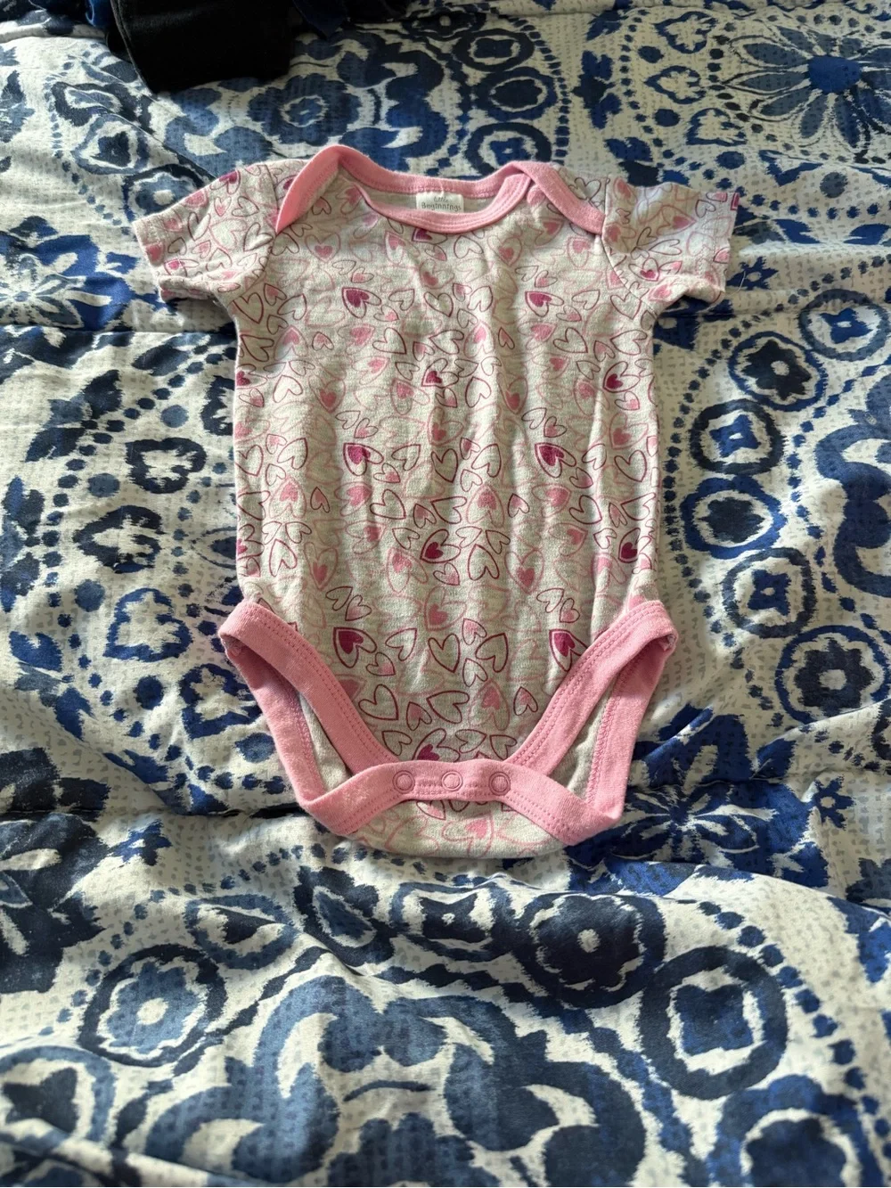 6-9 Month Short Sleeve Onesie Bundle